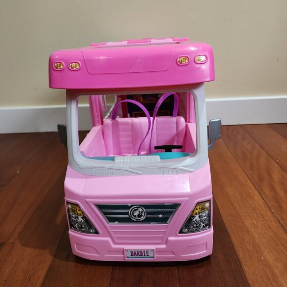 Barbie 3-in-1 Dream Camper Vehicle Mattel - Picture 2 of 9